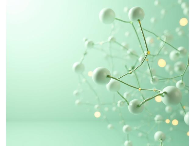 Gráfico abstracto mostrando la interconexión de mente, cuerpo y ciencia. Ilustra un enfoque holístico basado en datos.