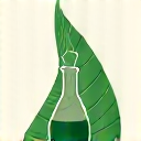 Icono de una planta y un beaker