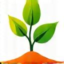 Icono que representa una planta joven creciendo de una mano, simbolizando resultados duraderos y bienestar sostenible.